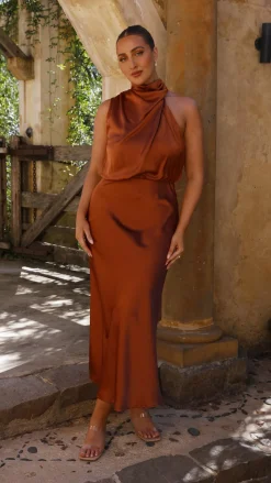 Esther Maxi Dress - Copper