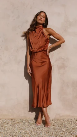 Esther Maxi Dress - Copper