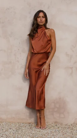 Esther Maxi Dress - Copper