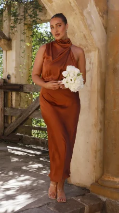 Esther Maxi Dress - Copper