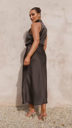 Esther Maxi Dress - Espresso