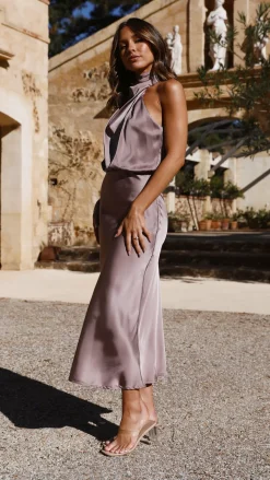 Esther Maxi Dress - Mushroom