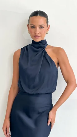 Esther Maxi Dress - Navy