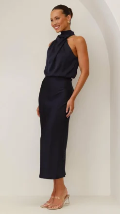 Esther Maxi Dress - Navy