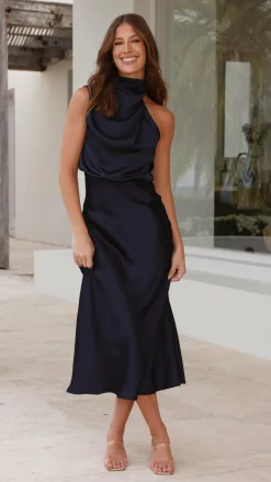 Esther Maxi Dress - Navy