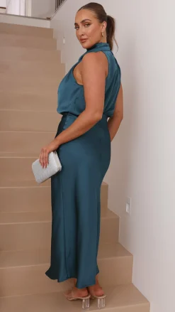 Esther Maxi Dress - Teal