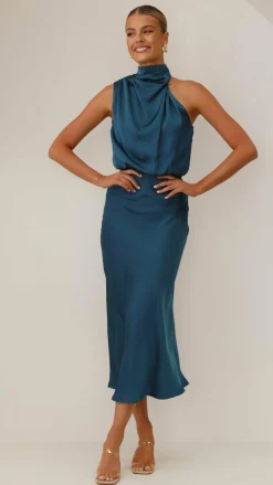 Esther Maxi Dress - Teal