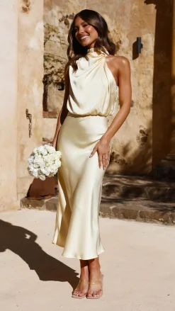 Esther Maxi Dress - Yellow