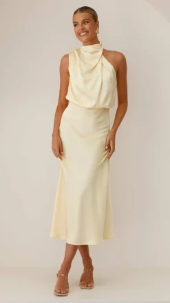 Esther Maxi Dress - Yellow