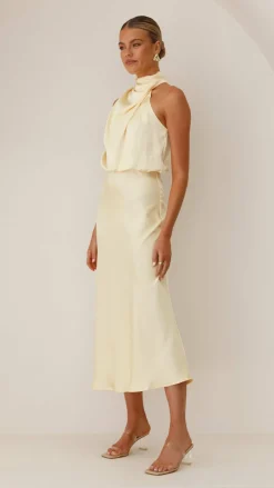 Esther Maxi Dress - Yellow