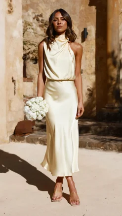 Esther Maxi Dress - Yellow