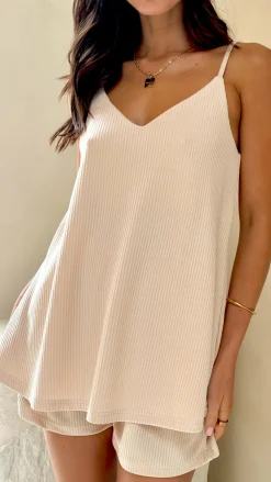 Eva Knit Set - Taupe