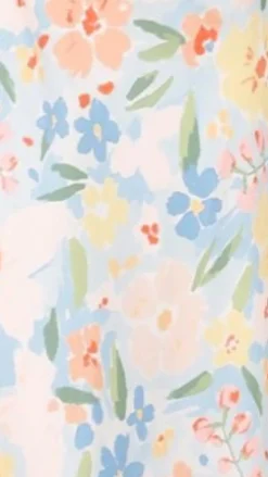 Eve Mini Dress - Blue Summer