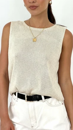 Fareeda Top - Natural