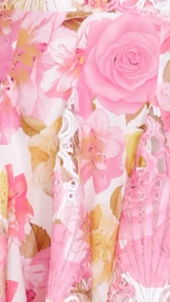 Felicity Mini Dress - Pink Floral