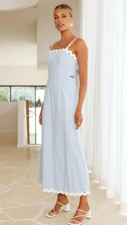 Fiora Maxi Dress - Baby Blue