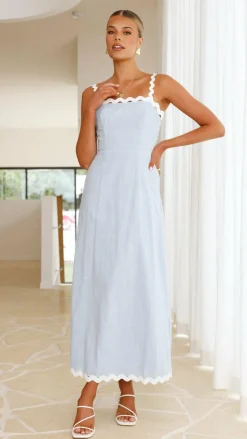 Fiora Maxi Dress - Baby Blue