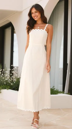 Fiora Maxi Dress - Oat