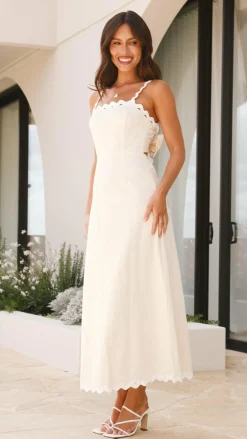 Fiora Maxi Dress - Oat