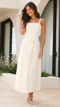 Fiora Maxi Dress - Oat