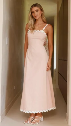 Fiora Maxi Dress - Pink