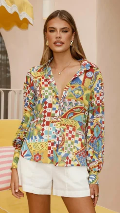 Fleetwood Blouse - Phaedra Print
