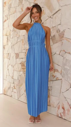 Frances Maxi Dress - Blue