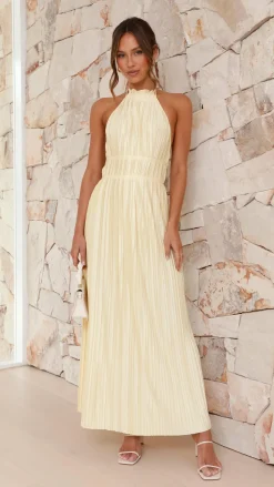 Frances Maxi Dress - Yellow