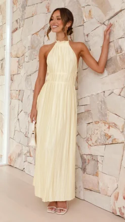 Frances Maxi Dress - Yellow