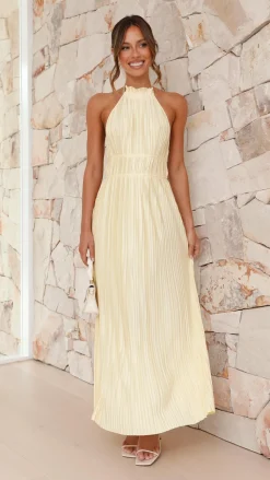 Frances Maxi Dress - Yellow