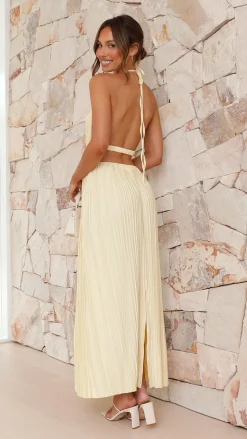 Frances Maxi Dress - Yellow