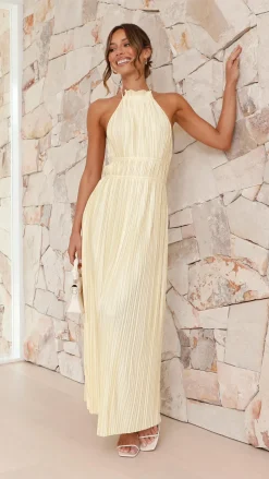 Frances Maxi Dress - Yellow