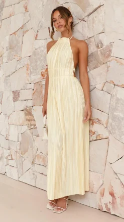 Frances Maxi Dress - Yellow