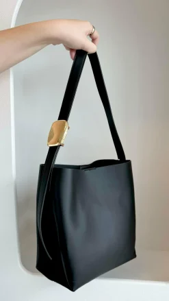 Francesca Shoulder Bag - Black