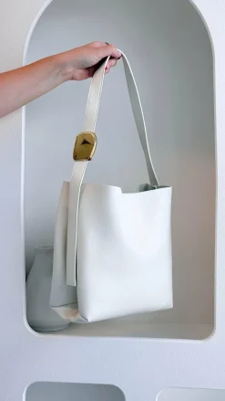 Francesca Shoulder Bag - White