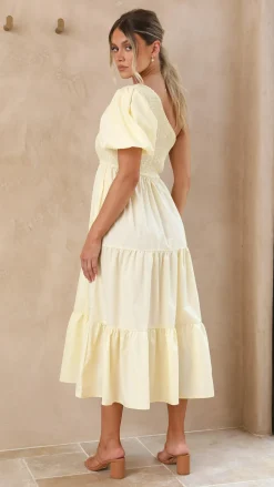 Frankie Maxi Dress - Yellow