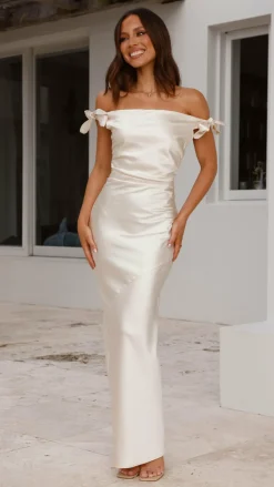 Frida Maxi Dress - Champagne