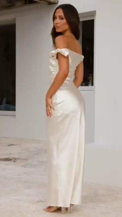 Frida Maxi Dress - Champagne