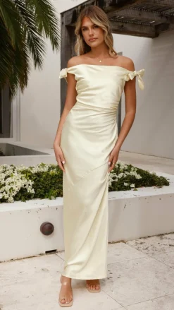 Frida Maxi Dress - Yellow