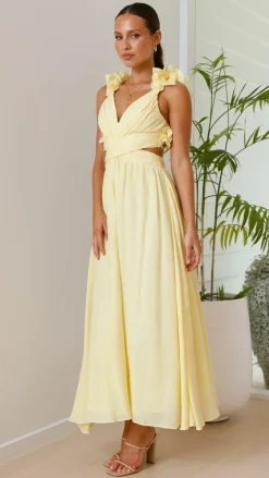 Galilhai Maxi Dress - Yellow