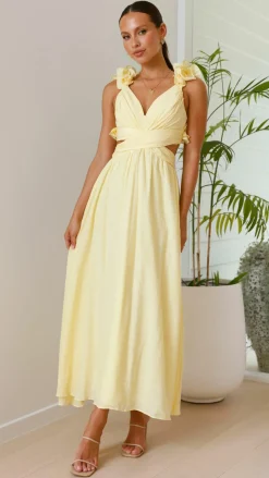 Galilhai Maxi Dress - Yellow
