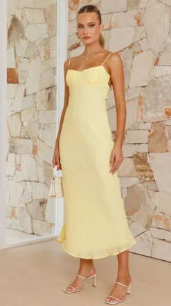 Galina Maxi Dress - Yellow