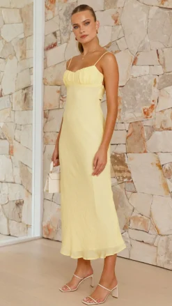Galina Maxi Dress - Yellow