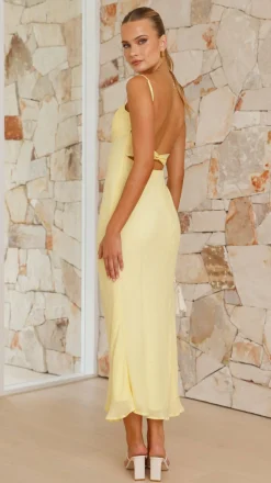 Galina Maxi Dress - Yellow