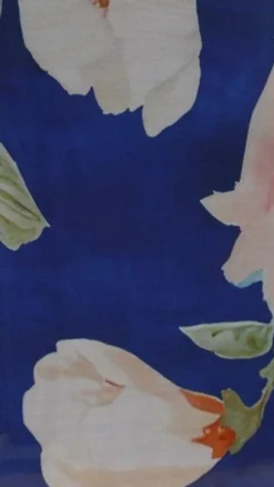 Gardenia Maxi Dress - Blue Floral