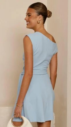 Gem Mini Dress - Blue