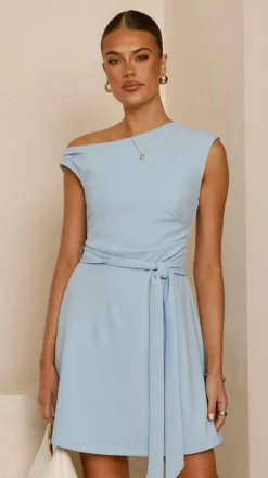 Gem Mini Dress - Blue