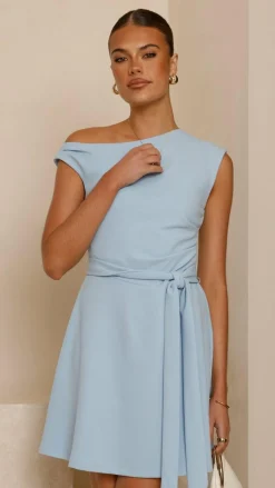 Gem Mini Dress - Blue