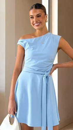 Gem Mini Dress - Blue