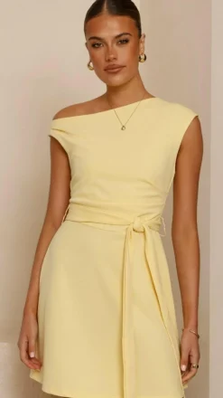 Gem Mini Dress - Yellow